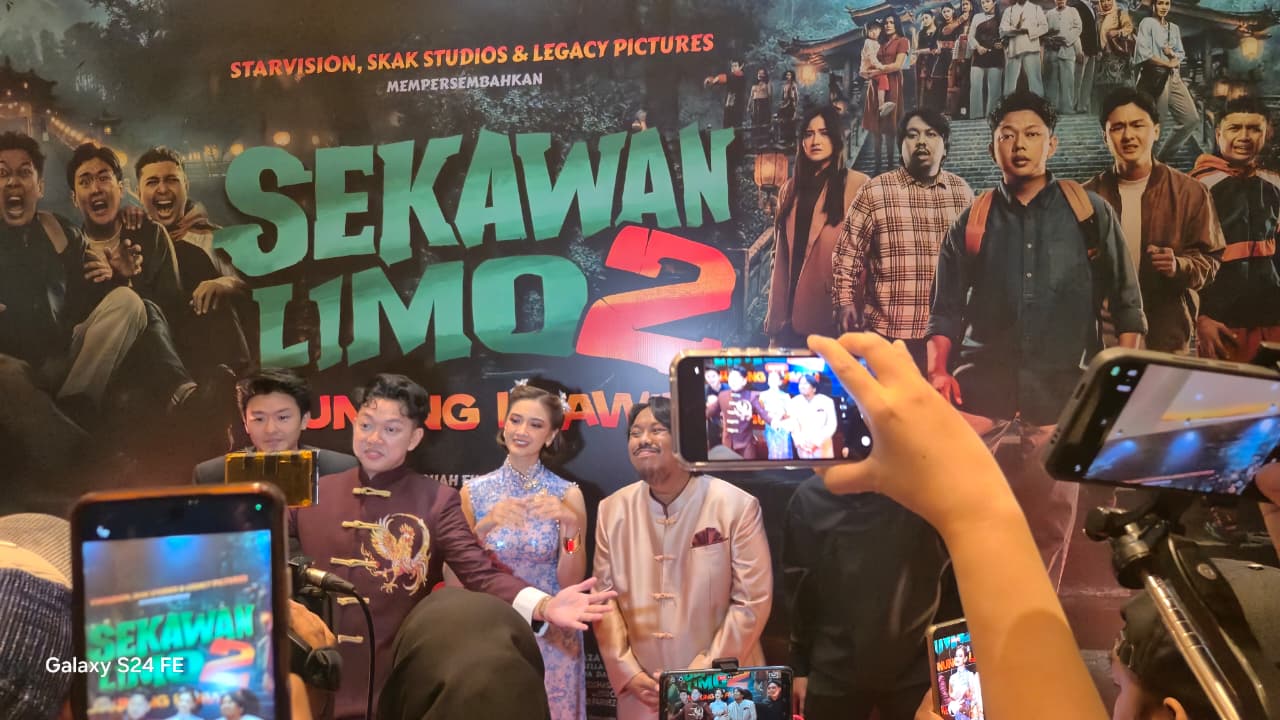 Kekuatan budaya lokal menjadi daya tarik utama dalam film horor komedi terbaru “Sekawan Limo 2: Gunung Klawih”